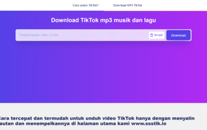 SSSTikTok MP3: Platform untuk Mengunduh Audio TikTok